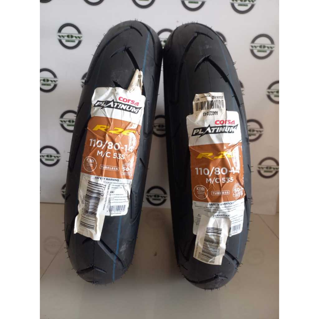 Ban Corsa R26 110/80-14