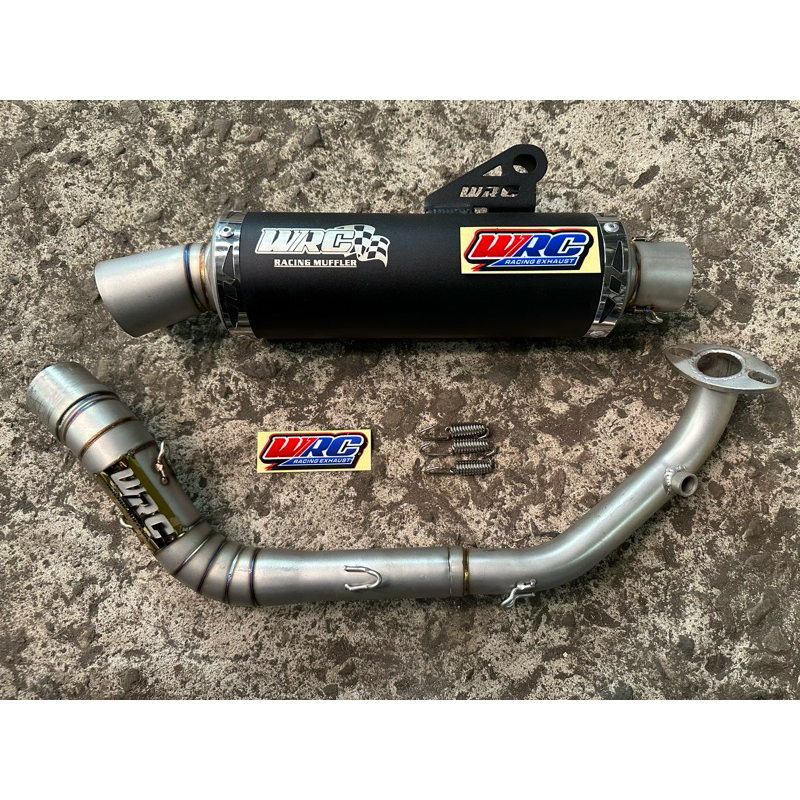 WRC Knalpot Racing Type WR8 NON COBRA